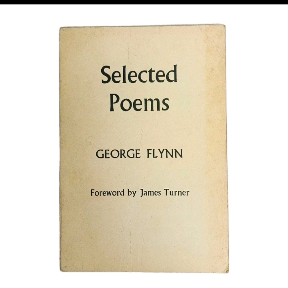 Vintage 1953 Selected Poems by George Flynn Signed First Edition Free Shipping